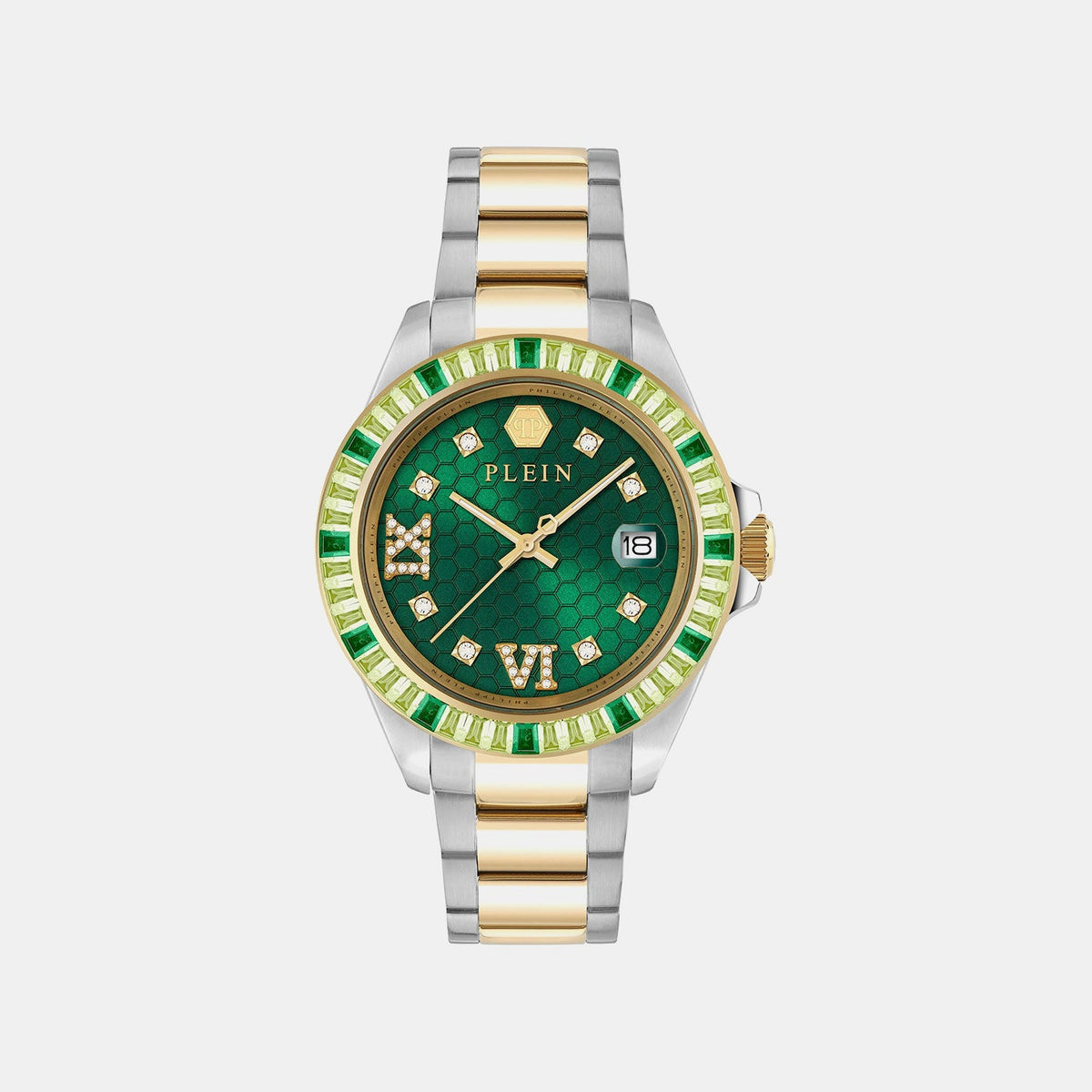 Lady Empire Women Quartz Green Dial Analog Metal Watch PW2FA0225