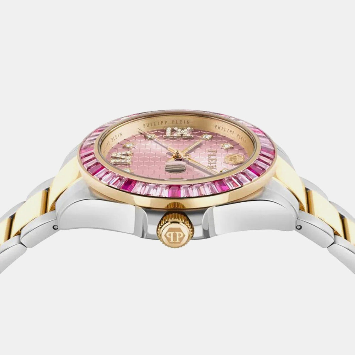 Lady Empire Women Quartz Pink Dial Analog Metal Watch PW2FA0325