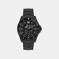 Men Quartz Black Dial Analog Stainless Steel Watch PWOAA0922