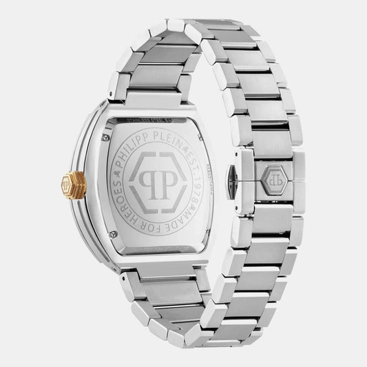 Hexagon Phantom Men Quartz Green Dial Analog Metal Watch PWPUA0825