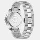 Pza-Gmt-I Challenger Bagu Men Quartz Black Dial Analog Stainless Steel Watch PWPZA0124