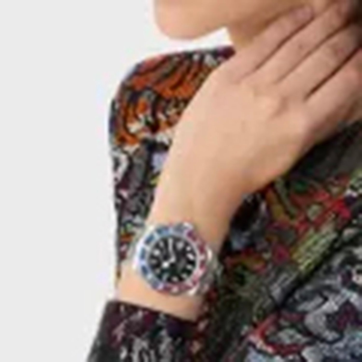 Pza-Gmt-I Challenger Bagu Men Quartz Black Dial Analog Stainless Steel Watch PWPZA0124