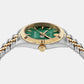 Women Quartz Green Dial Analog Stainless Steel Watch PWYFA0926