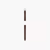 Fossil 12mm Dark Brown LiteHide™ Leather Strap
