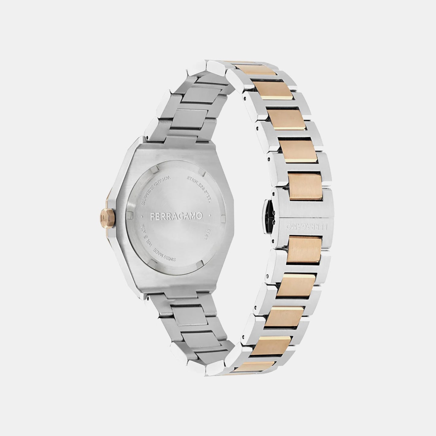4t-versilia Men Quartz Brown Dial Analog Stainless Steel Watch SF4T00926