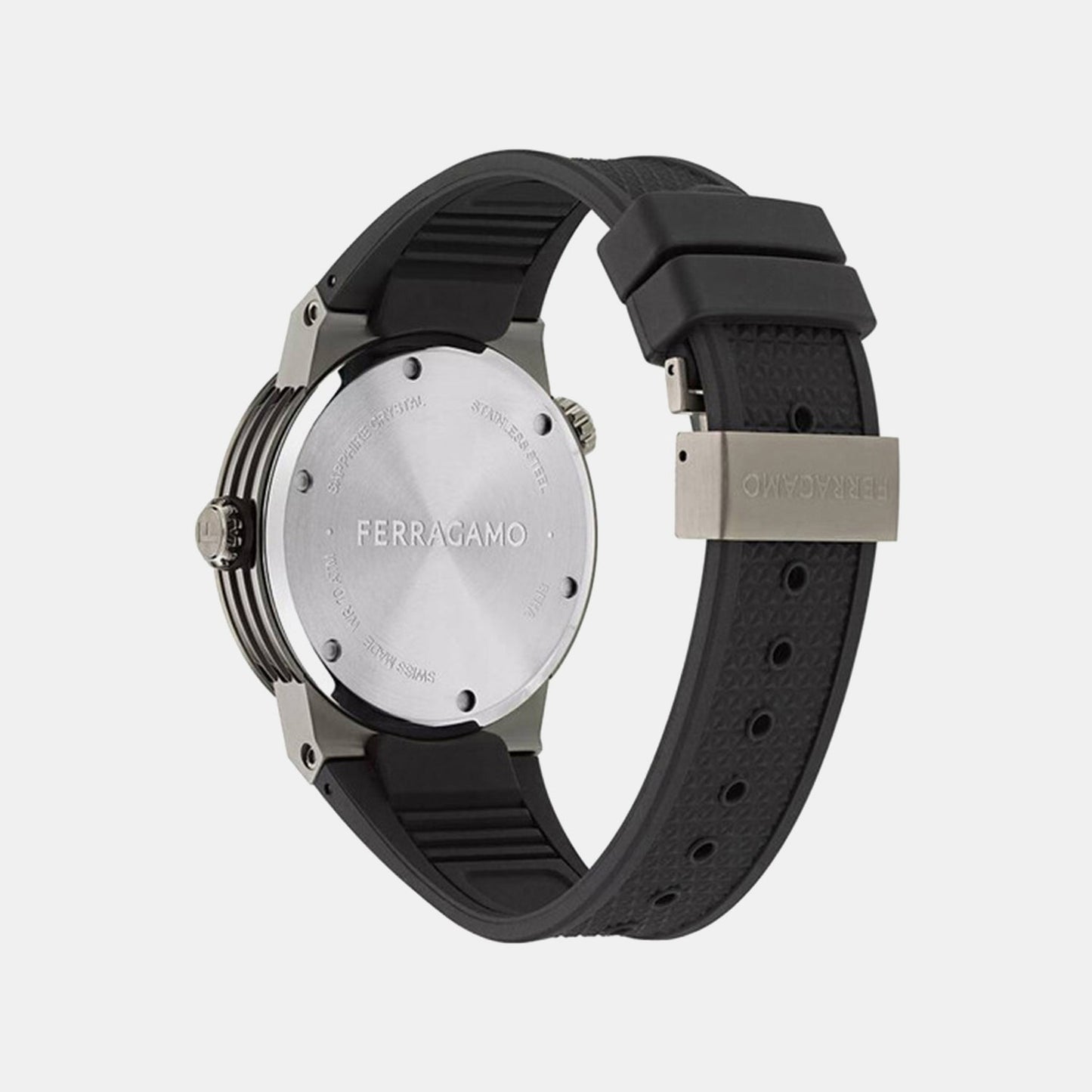 Ha-F-80 Gmt Worldtime -Fw Men Quartz Black Dial Analog Stainless Steel Watch SFHA00224