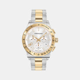 Kz-1927 Chrono 42Mm-Fw Men Quartz Silver Dial Chronograph Stainless Steel Watch SFKZ00523