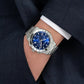 1927 Chrono Men Quartz Blue Dial Chronograph Stainless Steel Watch SFKZ00926