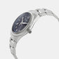 Men Quartz Blue Dial Analog Stainless Steel Watch SFMU00322