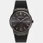 St-Infinity Sapphire-Fw Men Quartz Black Dial Analog Rubber Watch SFST00224