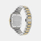 Men Quartz Black Dial Analog Stainless Steel Watch SFT800625