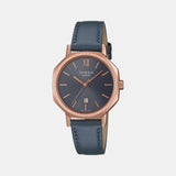 Sheen Women Quartz Black Dial Analog Leather Watch SH291