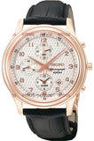 Seiko Conceptual Quartz Men Watches in Round case & White Dial SNAC82P1