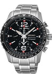 Seiko Sportura Quartz Men Watches in Round case & Black Dial SNAE95P1