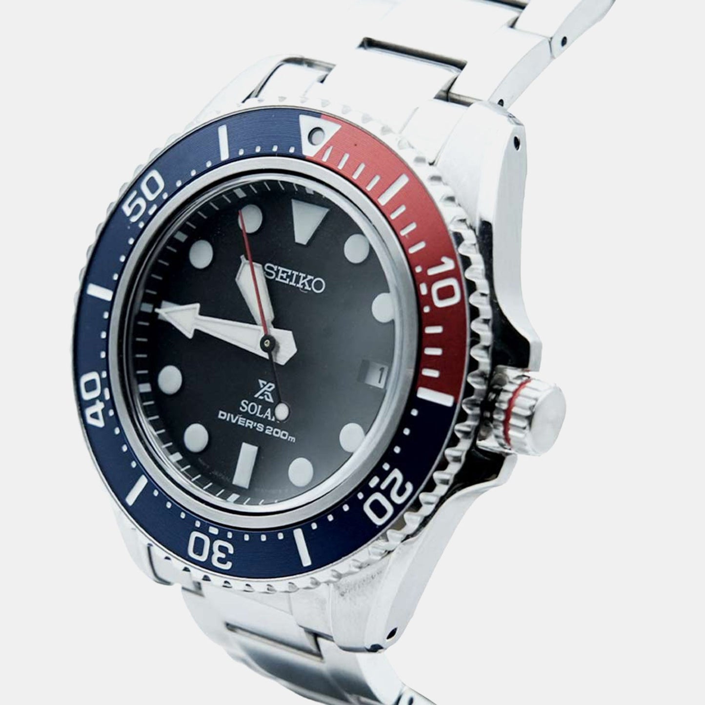 Prospex Men Solar Black Dial Analog Stainless Steel Watch SNE591P1