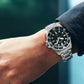 Prospex Men Solar Black Dial Analog Stainless Steel Watch SNE597P1