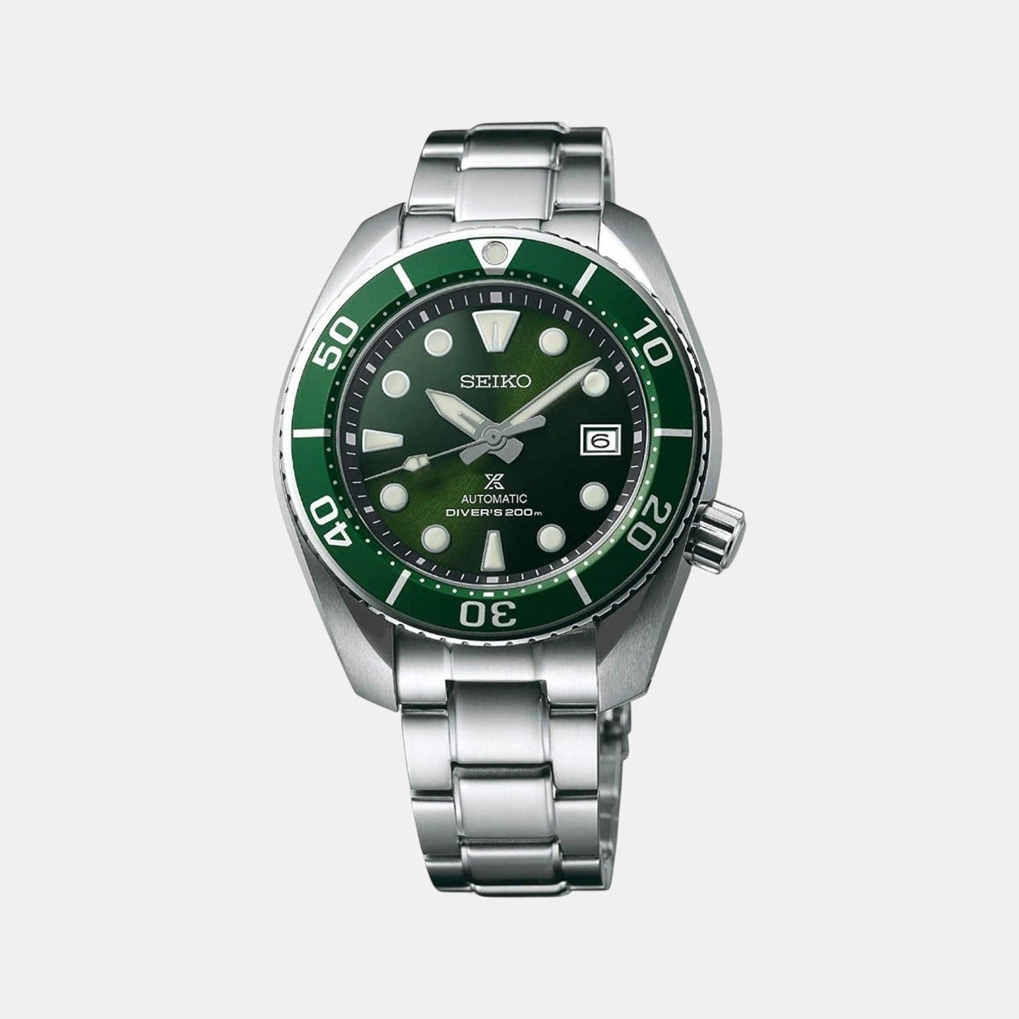 Prospex Men Automatic Green Dial Analog Stainless Steel Watch SPB103J1