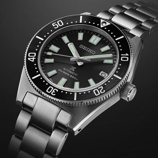 Prospex Men Automatic Black Dial Analog Stainless Steel Watch SPB143J1