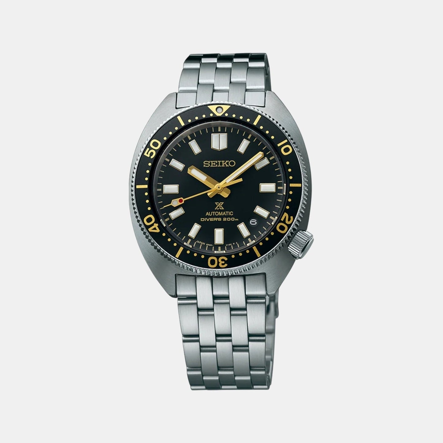 Prospex Men Automatic Black Dial Analog Stainless Steel Watch SPB315J1