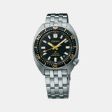 Prospex Men Automatic Black Dial Analog Stainless Steel Watch SPB315J1