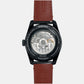 Presage Sharp Edged Limited Edition Series Men Automatic Brown Dial Analog Leather Watch SPB331J1
