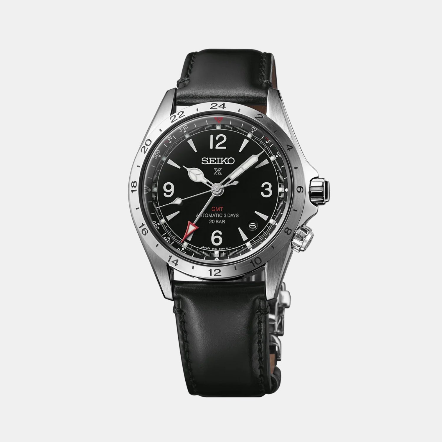 Prospex Men Automatic Black Dial Analog Leather Watch SPB379J1