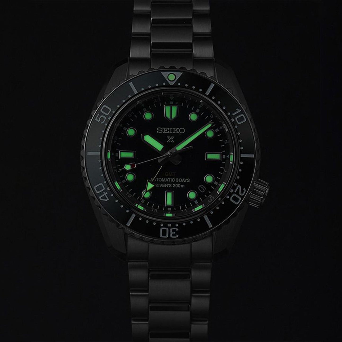 Prospex Men Automatic Green Dial Analog Stainless Steel Watch SPB381J1