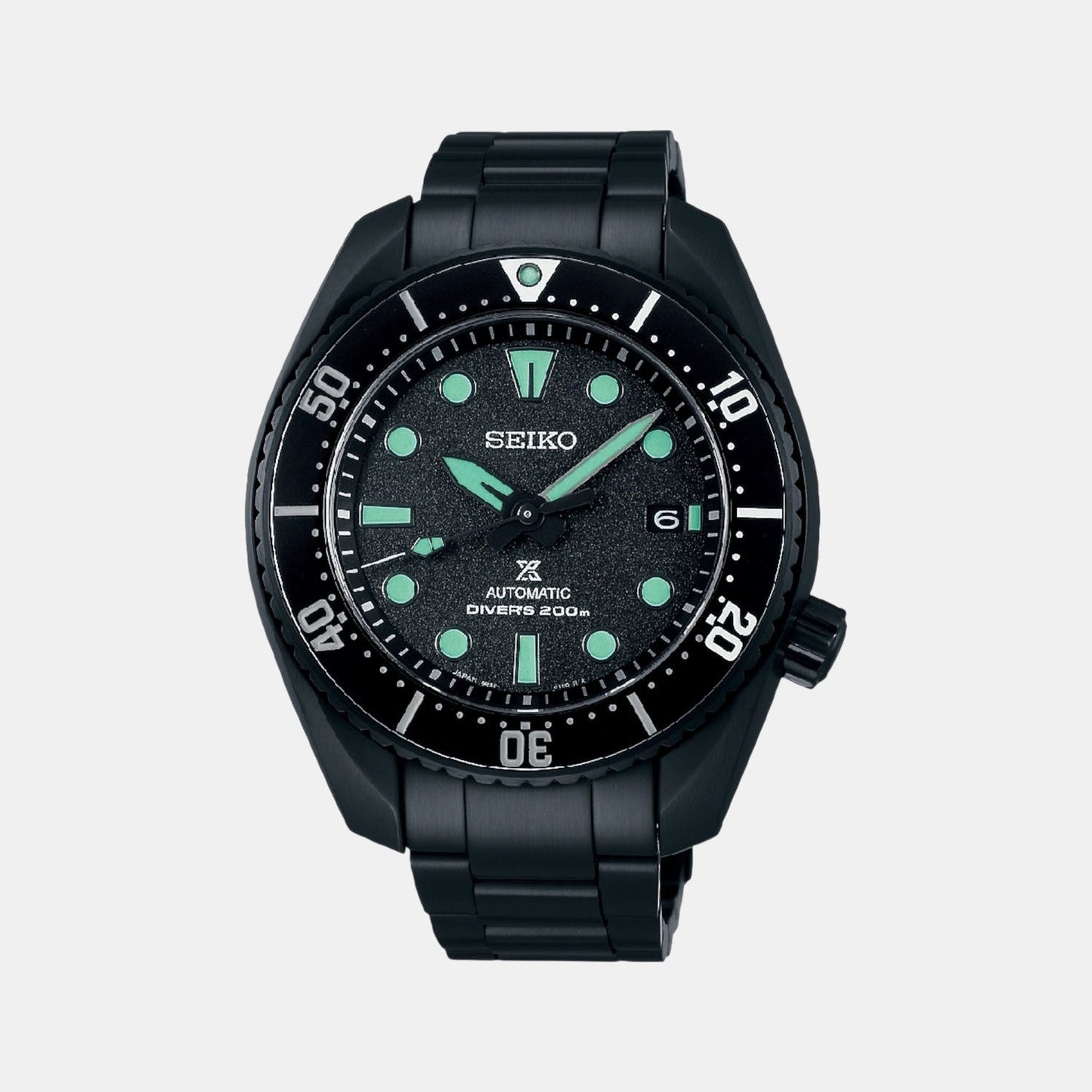 Prospex Men Automatic Black Dial Analog Stainless Steel Watch SPB433J1