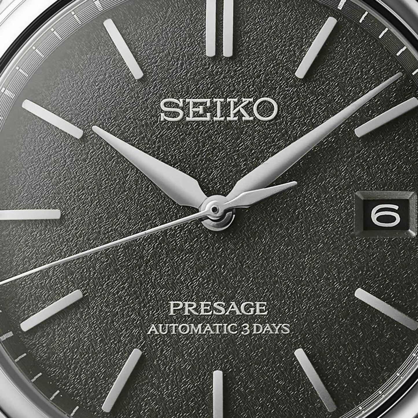 Presage Men Automatic Grey Dial Analog Stainless Steel Watch SPB465J1