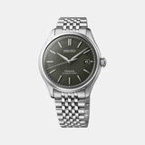 Presage Men Automatic Grey Dial Analog Stainless Steel Watch SPB465J1