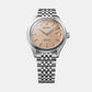 Presage Men Automatic Beige Dial Analog Stainless Steel Watch SPB467J1