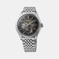 Presage Men Automatic Black Dial Analog Stainless Steel Watch SPB471J1