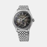 Presage Men Automatic Black Dial Analog Stainless Steel Watch SPB471J1