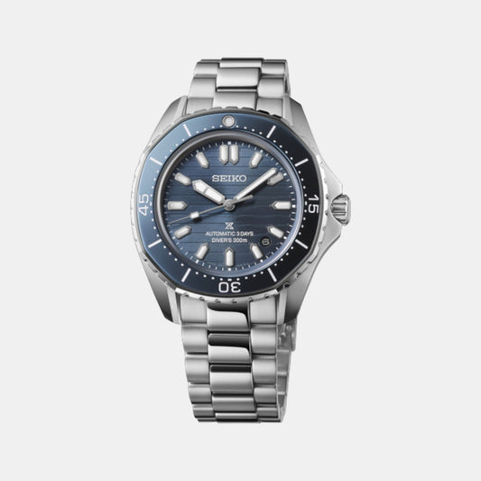 Prospex Men Automatic Blue Dial Analog Stainless Steel Watch SPB483J1