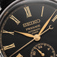Presage Men Automatic Black Dial Analog Leather Watch SPB499J1