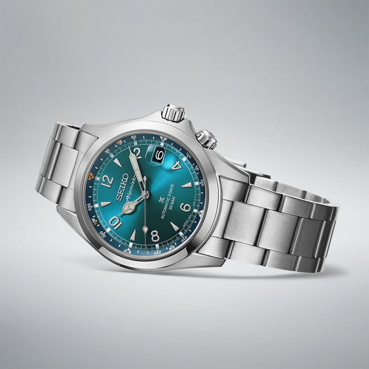 Prospex Men Automatic Teal Dial Analog Stainless Steel Watch SPB503J1