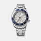 Prospex 1968 Heritage Diverâ€™s GMT 60th Anniversary Men Automatic White Dial Analog Stainless Steel Watch SPB519J1