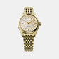 Presage Men Automatic Gold Dial Analog Stainless Steel Watch SPB524J1