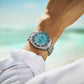 Prospex 1965 Heritage Diver’s Watch Save the Ocean Limited Edition Men Automatic Teal Dial Analog Stainless Steel Watch SPB545J1