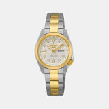 5 Sports Women Automatic Silver Dial Analog Stainless Steel Watch SRE004K1