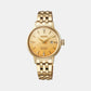 Presage Women Automatic Gold Dial Analog Stainless Steel Watch SRE018J1