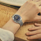 5 Sports Women Automatic Blue Dial Analog Stainless Steel Watch SRE021K1