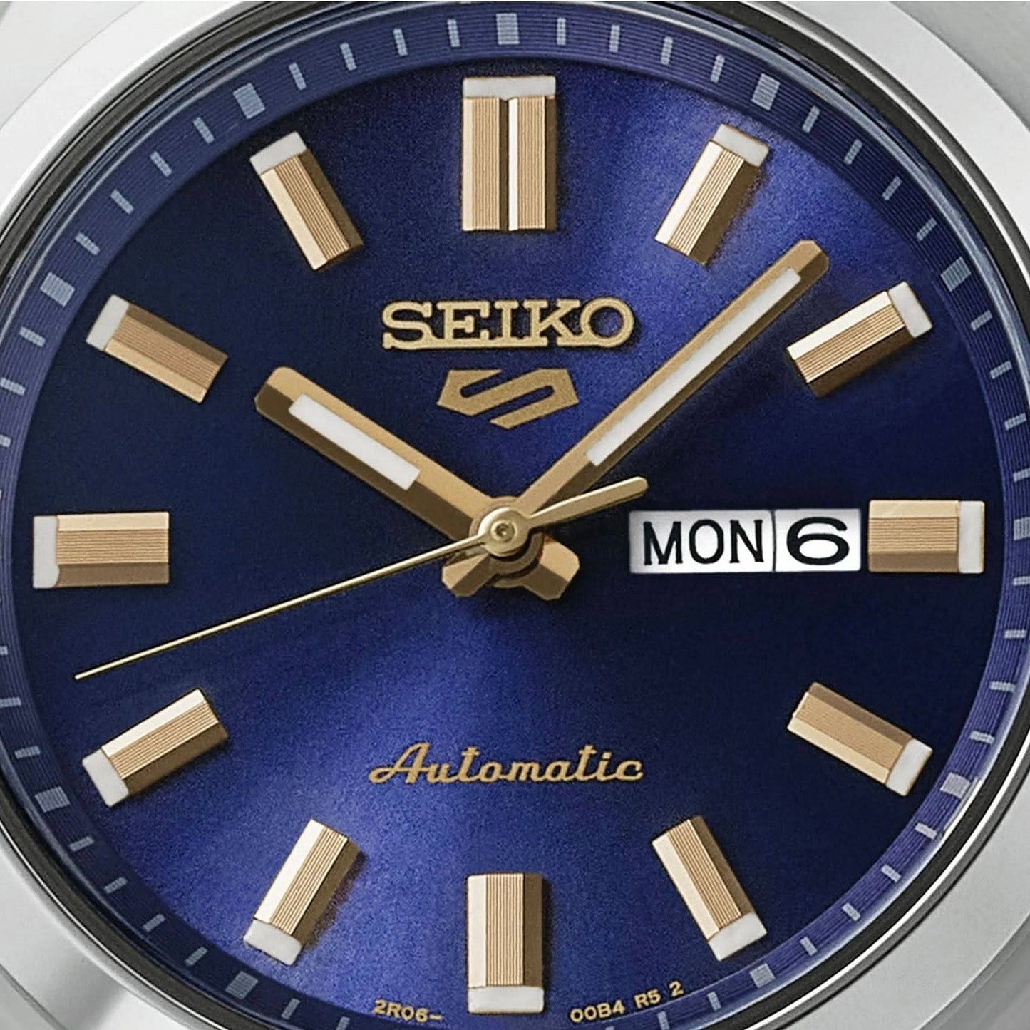 5 Sports Women Automatic Blue Dial Analog Stainless Steel Watch SRE021K1