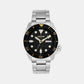 5 Sports Men Automatic Black Dial Analog Stainless Steel Watch SRPD57K1
