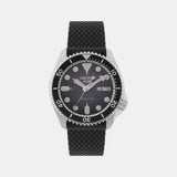 5 Sports Men Automatic Black Dial Analog Silicone Watch SRPD73K2