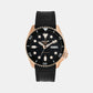 5 Sports Men Automatic Black Dial Analog Leather Watch SRPD76K1