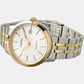 Dress Men Automatic White Dial Analog Stainless Steel Watch SRPH92K1