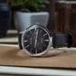Presage Men Automatic Brown Dial Analog Leather Watch SRPJ17J1