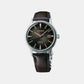 Presage Men Automatic Brown Dial Analog Leather Watch SRPJ17J1