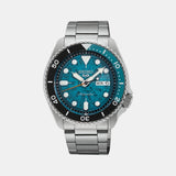 5 Sports Men Automatic Blue Dial Analog Stainless Steel Watch SRPJ45K1